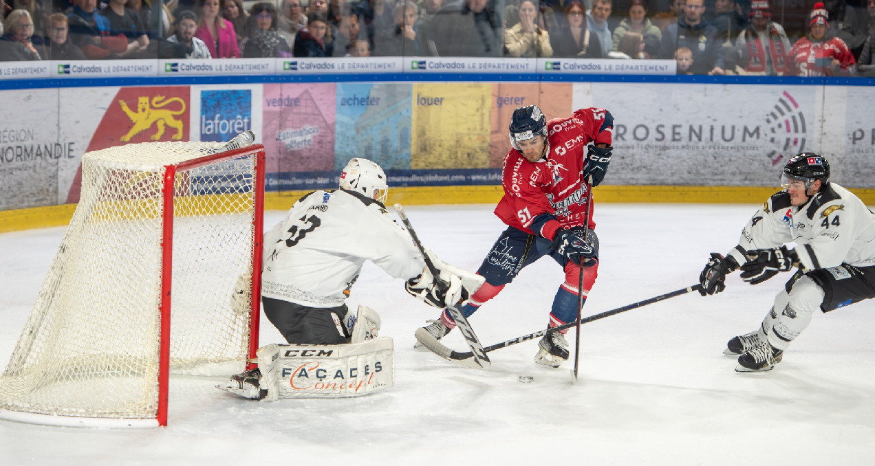 Les Drakkars de Caen contre les Albatros de Brest