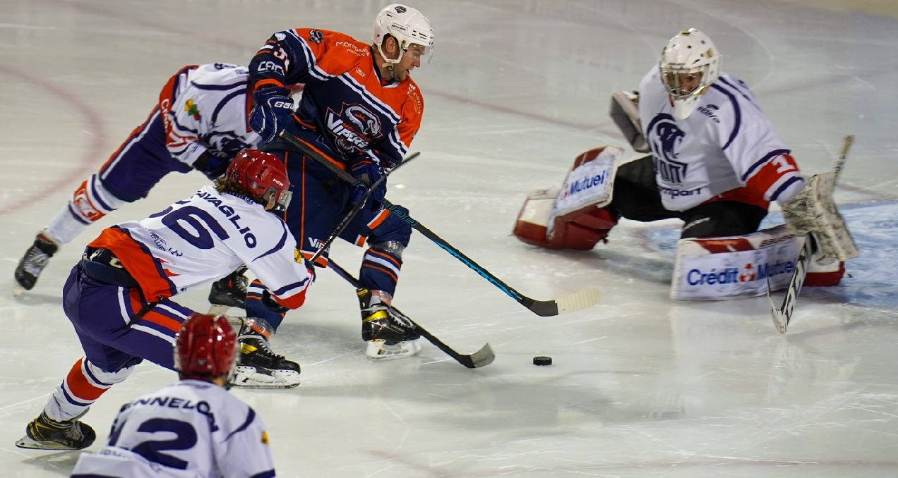 Les Vipers de Montpellier face aux Lions de Lyon