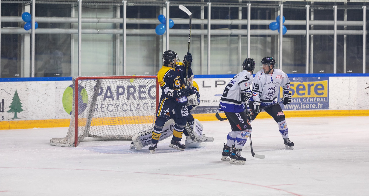 Les Ours de Villard-de-Lans face aux Bouquetins du HCMP