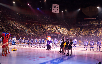 Quelques instants avant le coup d'envoi de la finale 2011 / François Laurent