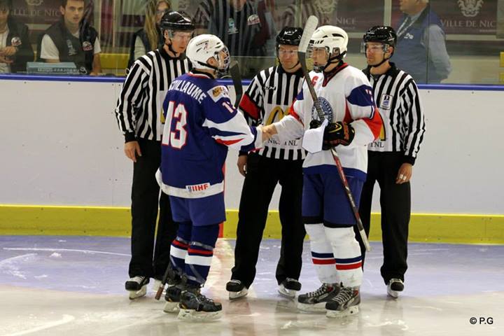 Julien Guillaume protocolore avant match