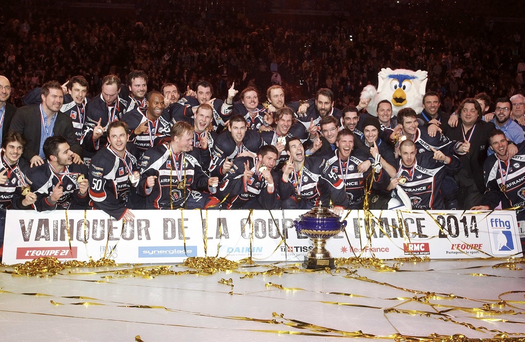 Les DUCS d'Angers, vainqueurs de la Coupe de France la saison passée Xavier Lainé