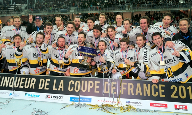 Les Rouennais ont remporté leur 5ème Coupe de France. Xavier Lainé