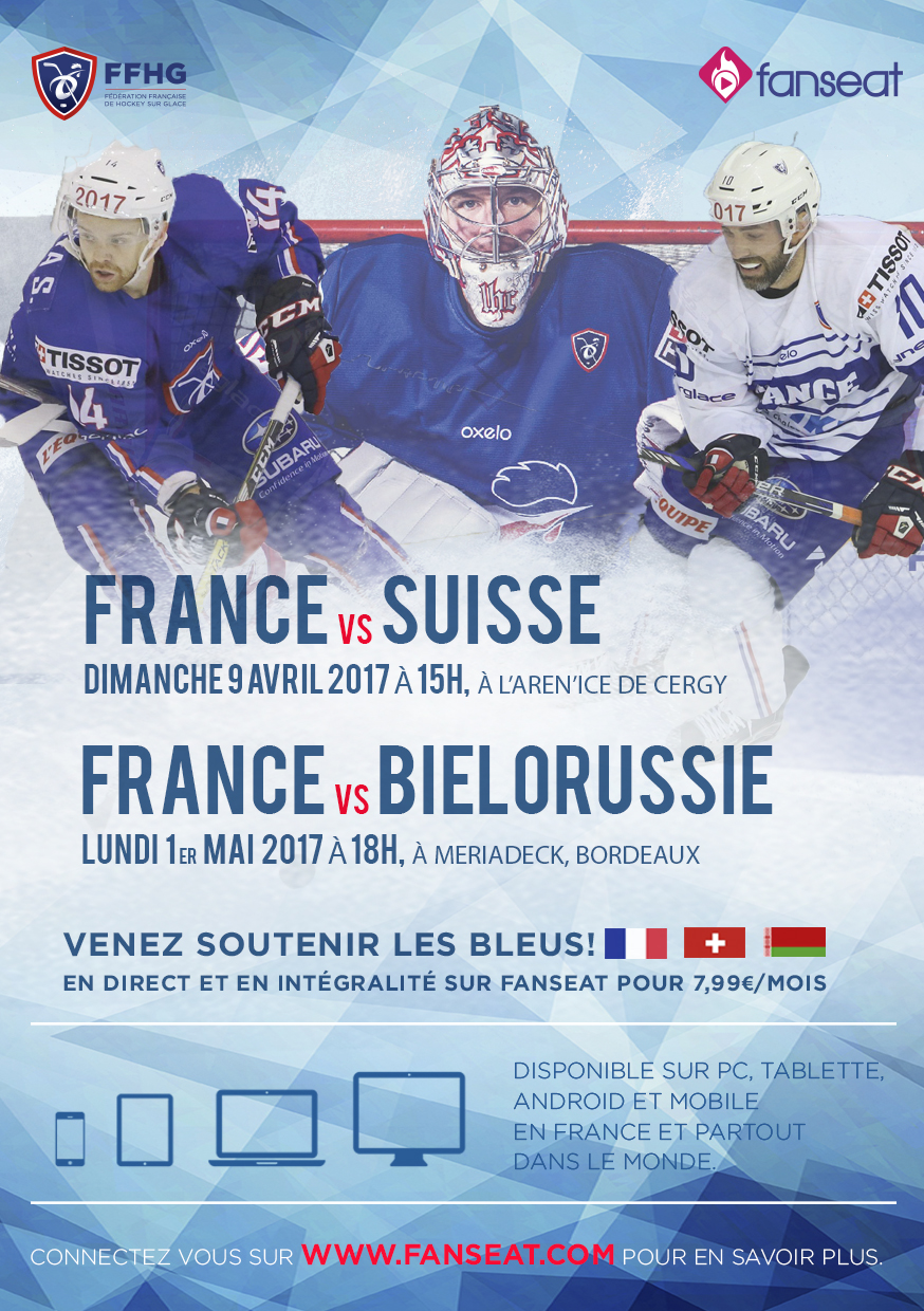 Suivez le match France-Suisse dimanche sur Fanseat