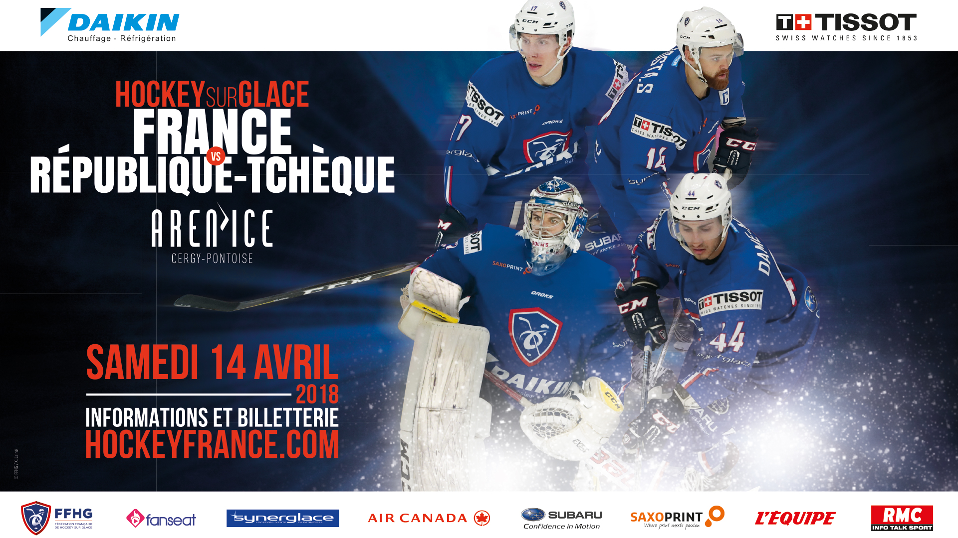 France - République tchèque à Cergy