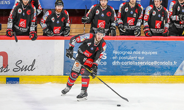 Cain Franson et les Gothiques ont offert à leurs supporters un large succès Crédit : GazetteSports.fr / Léandre Leber