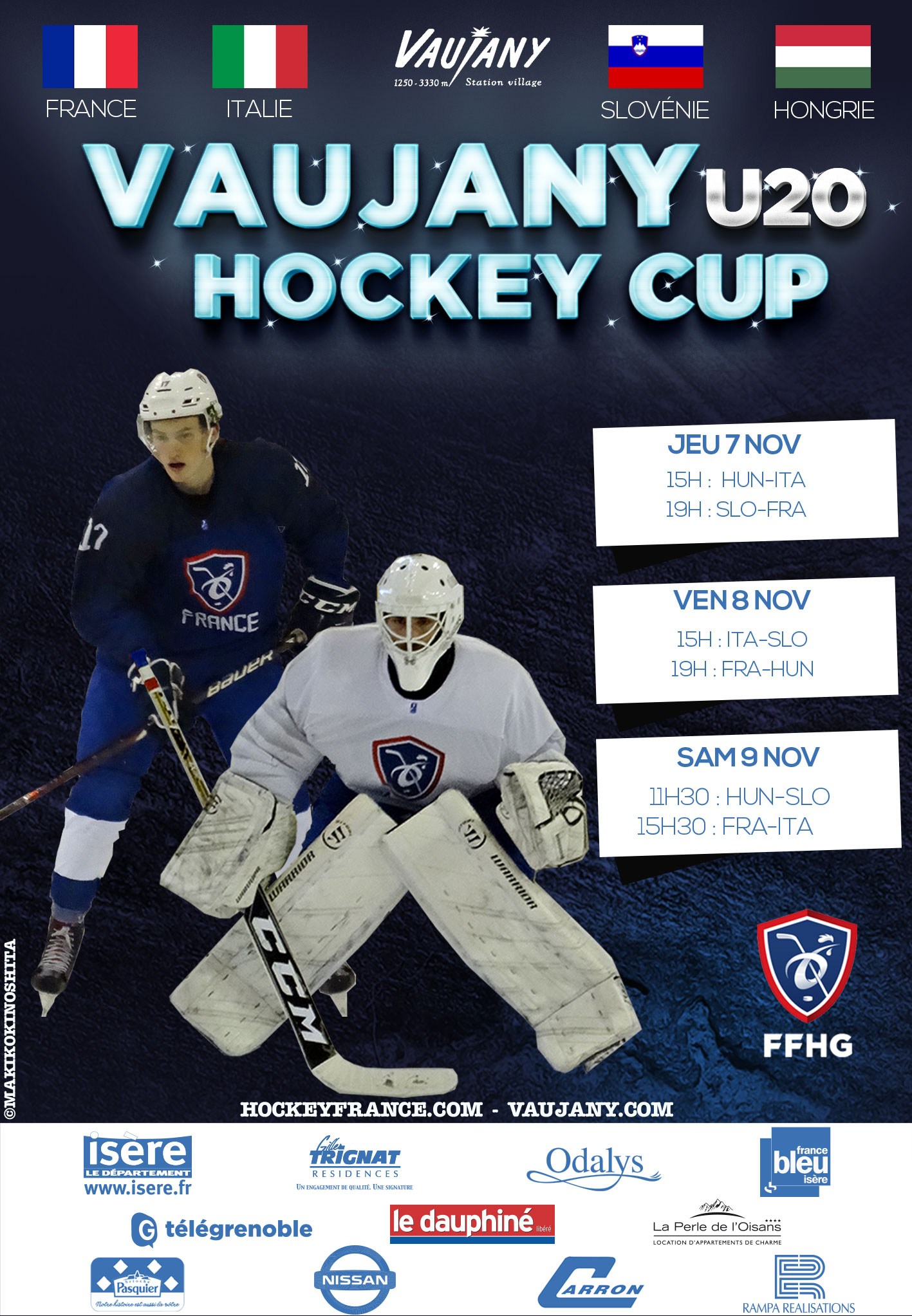 Affiche Vaujany Hockey Cup