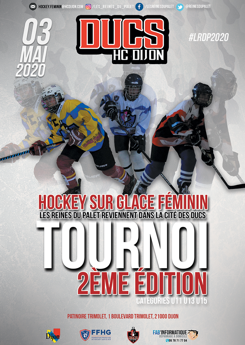 Affiche Tournoi Reines du Palet 2020