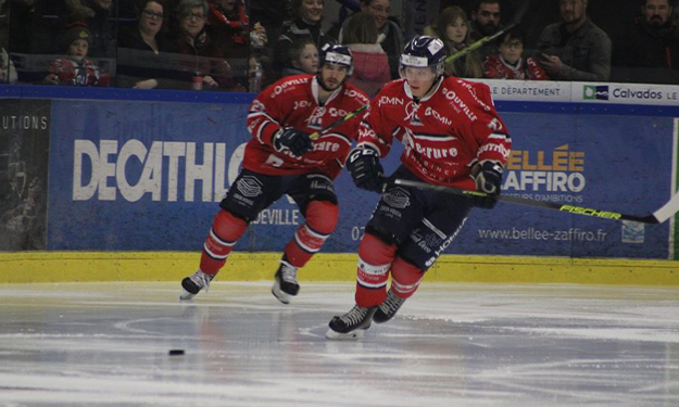 Balayés la semaine dernière, les Drakkars veulent repartir de bon patin pour consolider leur troisième place. Crédit : Gilles Renaud