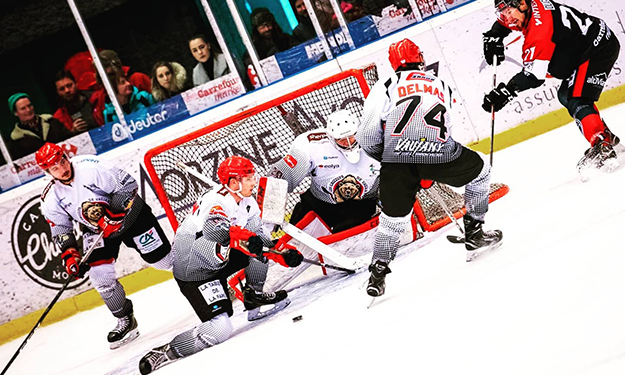 Vaujany a décroché le dernier billet disponible pour les playoffs ! Crédit : Les Grizzlys de Vaujany