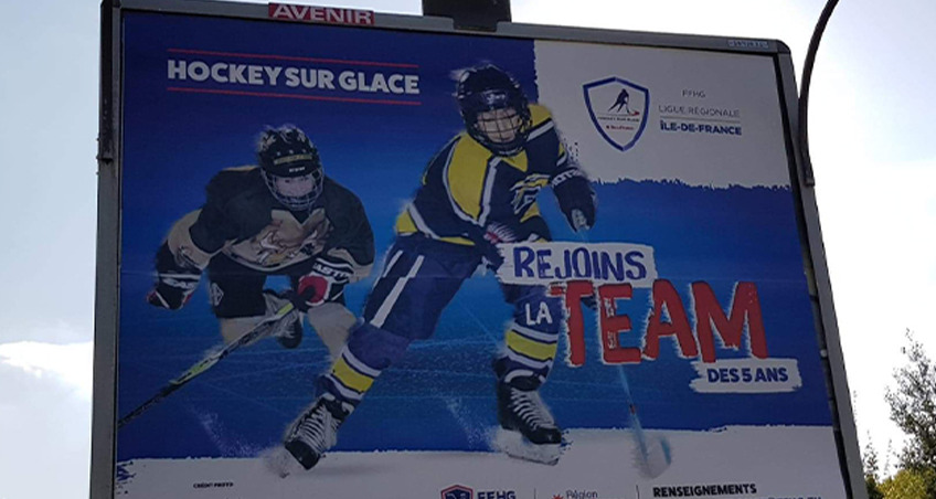 Affiche publicitaire