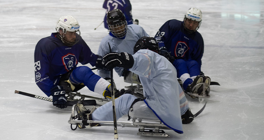 Les joueurs en plein duel