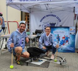 Anthony et Emmanuelle du Niort Hockey Club