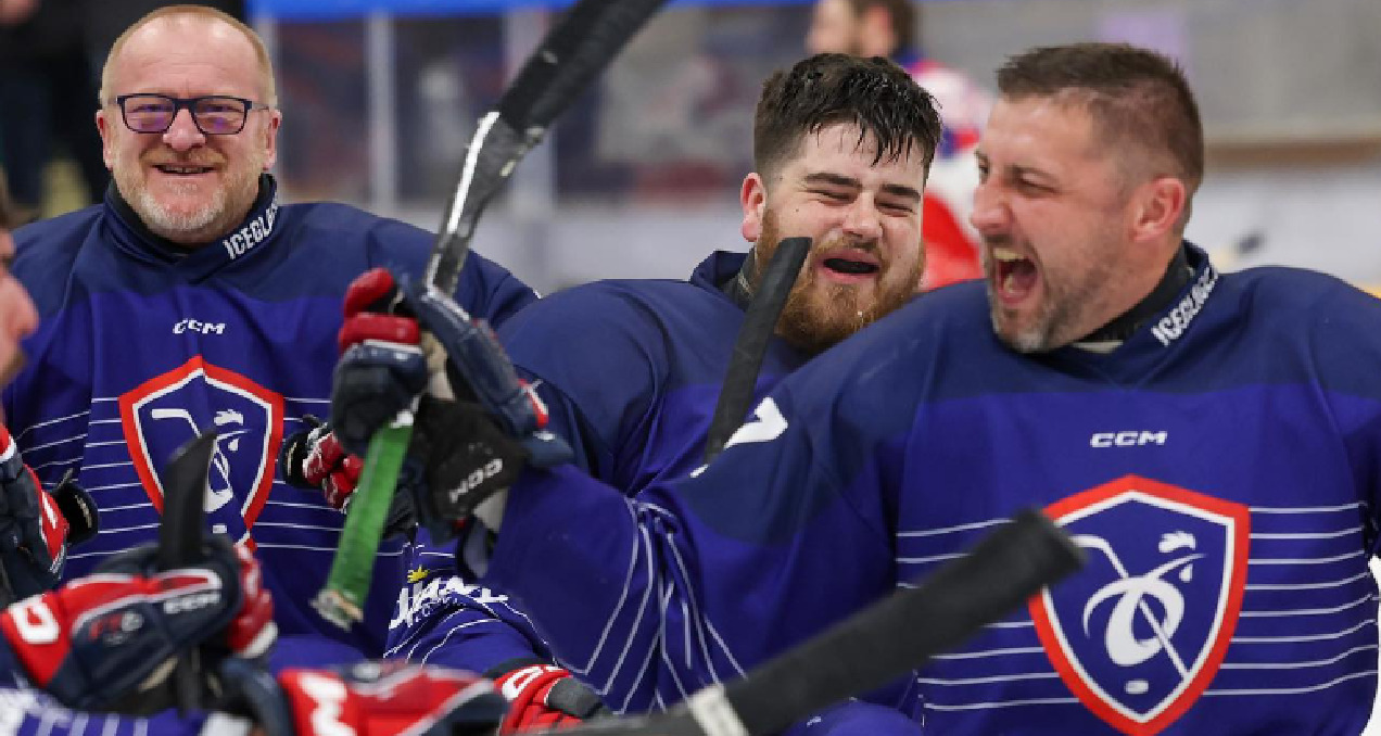 L'équipe de France de para-hockey